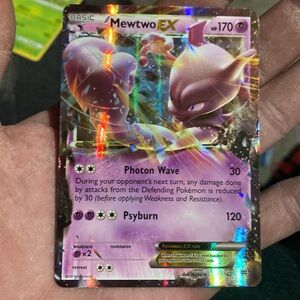 MewTwo EX reverse holo PSA 10